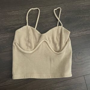 Creme Tank top